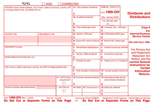 Form 1099-DIV for 2023