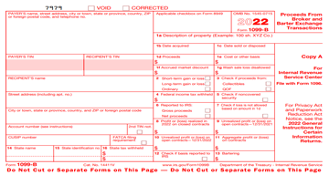 Form 1099-B Instructions