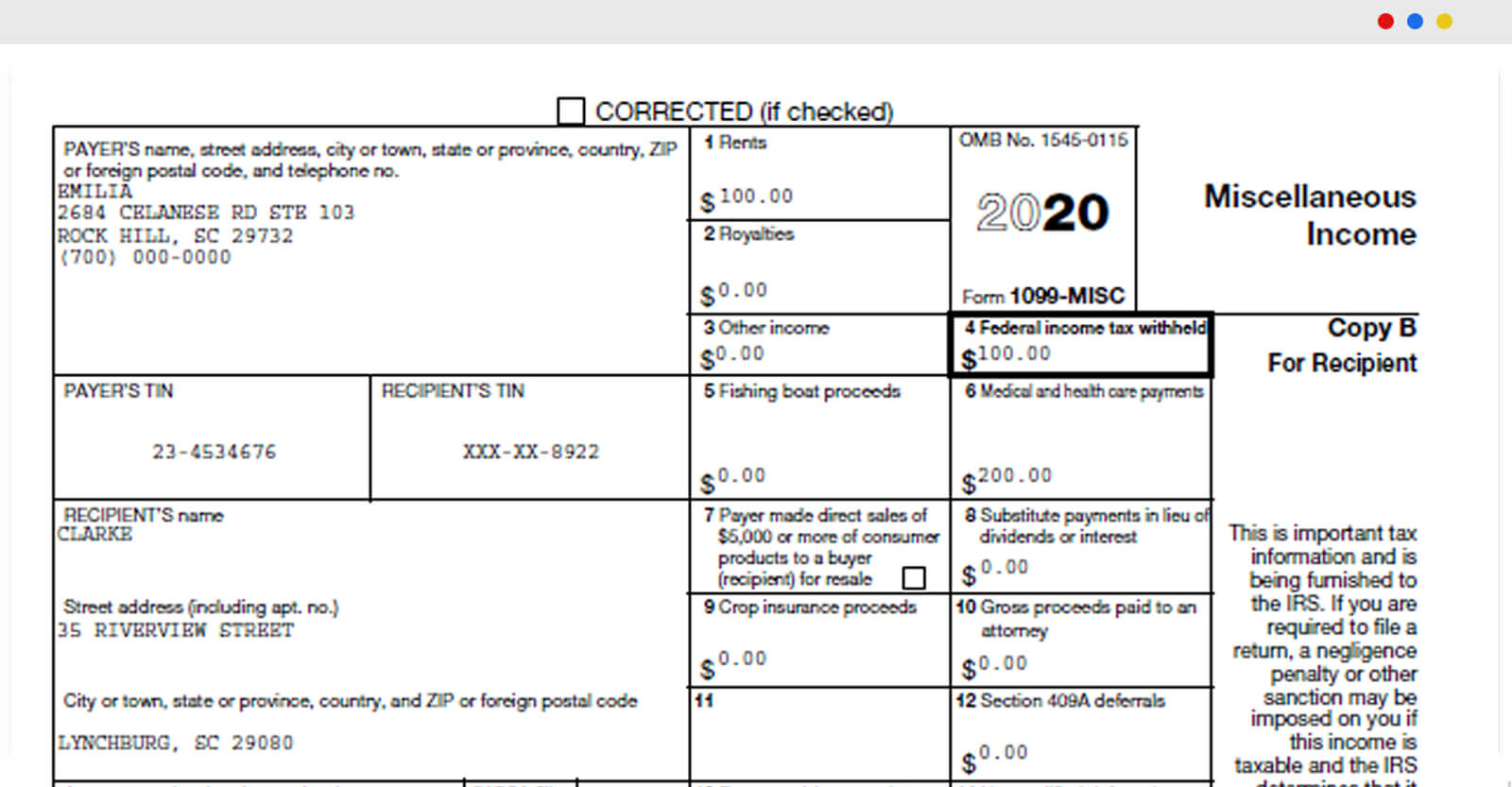 Efile Form 1099MISC Online How to File 1099 MISC for 2019