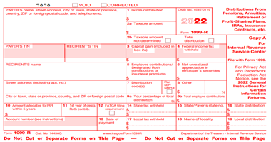 What is Form 1099-R