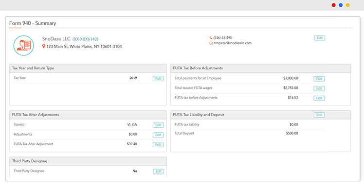 File 940 Online | E-File 940 for $4.95 | FUTA Form 940 for 2020