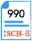 Form 990-PF Schedule-B